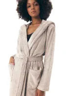 Dámský župan 42877 Brid grey - HENDERSON