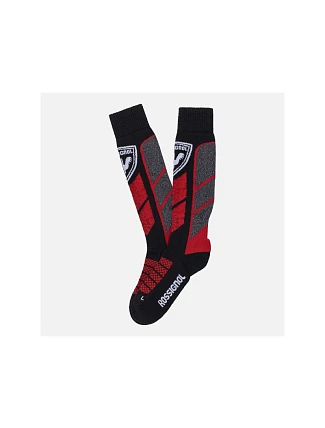 Pánské lyžařské ponožky ROSSIGNOL THERMOTECH SOCKS, červené Pánské lyžařské ponožky ROSSIGNOL THERMOTECH SOCKS, červené