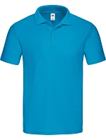 Fruit of the Loom Original Polo Pánské piqué polo 16.3050 azure blue Fruit of the Loom Original Polo Pánské piqué polo 16.3050 azure blue