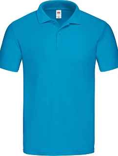Fruit of the Loom Original Polo Pánské piqué polo 16.3050 azure blue