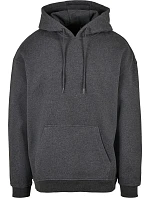 Build your Brand BB 006 Oversize mikina s kapucí z těžké bavlny 56.B006 charcoal