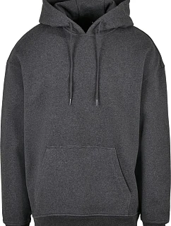 Build your Brand BB 006 Oversize mikina s kapucí z těžké bavlny 56.B006 charcoal