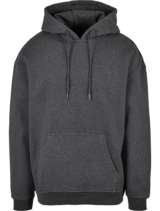 Build your Brand BB 006 Oversize mikina s kapucí z těžké bavlny 56.B006 charcoal