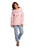 Dámský svetr s kapucí B249 - BE