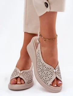 Bota na klínech model 213014 Step in style