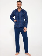 Pyžamo Cornette 114/84 dlouhé/r S-2XL rozepínací Pyžamo Cornette 114/84 dlouhé/r S-2XL rozepínací