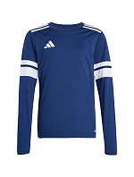 Adidas Squadra 25 dětské tričko s dlouhým rukávem tmavě modré JJ0049