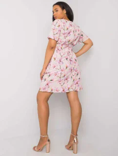 Šaty LK SK 507646 2.29 světle béžová