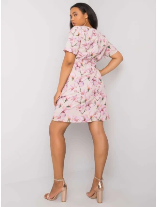 Šaty LK SK 507646 2.29 světle béžová Šaty LK SK 507646 2.29 světle béžová