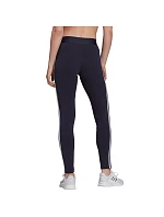 Dámské legíny Essentials 3S W H07771 černo-bílé - Adidas Dámské legíny Essentials 3S W H07771 černo-bílé - Adidas