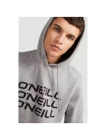 O'neill sports klokaní mikina s kapucí pánská Triple grey fashion pánské