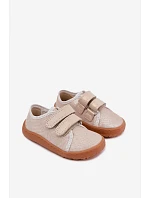 Dětské barefoot pantofle Froddo Canvas G1700440-1 Zlaté Dětské barefoot pantofle Froddo Canvas G1700440-1 Zlaté