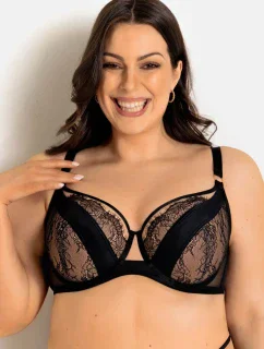 MONACO SOFT 19245 ČERNÁ PODPRSENKA