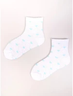 YOCLUB SKL-0014 Ažurové ponožky 0-9 měsíců