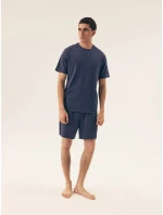 Pánské pyžamo 42601 Shore light blue - HENDERSON