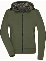 Daiber JN 1145 Dámská 2-vrstvá softshellová bunda s kapucí 02.1145 olive/camouflage Daiber JN 1145 Dámská 2-vrstvá softshellová bunda s kapucí 02.1145 olive/camouflage