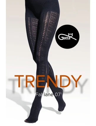 FABIANE - 07 Vzorované punčocháče