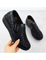 Dámské pohodlné nazouvací boty Unisoft 8910 v maskáčovém provedení