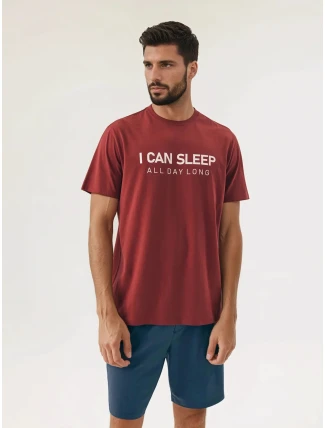 Pyžamo na spaní 42614-33X Červená/modrá - Henderson