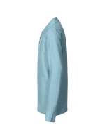 Pique Polo LS polokošile dětská nebesky modrá