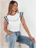 Dámské tričko AMOURI bílé FashionStreet RY2414