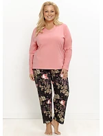 Pyžamo Taro 3654 Maribel, dlouhé rukávy, velikost 2XL–3XL, Z26