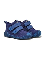 Barefoot boty pro výuku chůze z kůže Affenzahn Talky Elephant (01493-30119)