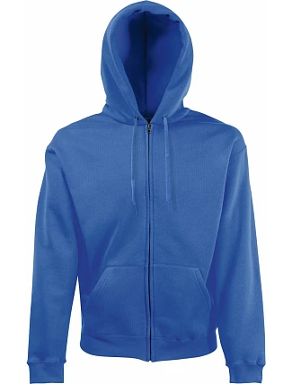Fruit of the Loom Classic Hooded Sweat Jacket Mikina s kapucí 16.2062 royal blue Fruit of the Loom Classic Hooded Sweat Jacket Mikina s kapucí 16.2062 royal blue