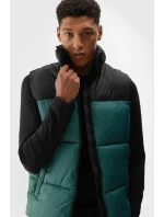 Pánský Péřový Bezrukávník 4F Zelená 4FWAW24TVJAM147-40S