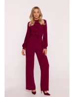 S420 Kombinéza s volánem - bordó S420 Kombinéza s volánem - bordó