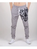 Unisex tepláky 2121560 / AFD394 Šedá s potiskem - Aloha From Deer Unisex tepláky 2121560 / AFD394 Šedá s potiskem - Aloha From Deer