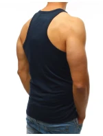 Pánské tílko bez potisku tmavě modré FashionStreet RX3496