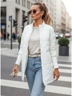 Dámská prošívaná bunda ARANA ecru FashionStreet TY3616