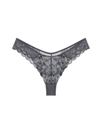 Dámské kalhotky Sensual Spotlight Highleg Brazilian - GRAY - šedé 00DK - TRIUMPH Dámské kalhotky Sensual Spotlight Highleg Brazilian - GRAY - šedé 00DK - TRIUMPH