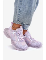 Dámské Kožené Tenisky GOE RR2N4081 Fialové Dámské Kožené Tenisky GOE RR2N4081 Fialové