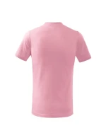 Basic tričko dětské růžová Basic tričko dětské růžová
