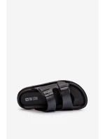 Lehké Pěnové Dámské Žabky S Sponami Big Star NN274A750 Černé