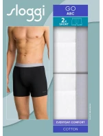 sloggi men GO ABC 2.0 Short 2P - WHITE - SLOGGI WHITE - SLOGGI