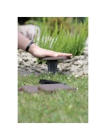 Zahradní zábrana PALISADA SHEET 3,8M hnědá