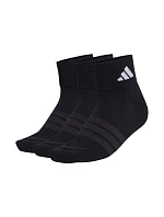 Ponožky adidas Cushioned Sportswear Ankle 3P černé KC9633