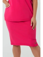 Italian Fashion Stella midi barva: fuchsiová Italian Fashion Stella midi barva: fuchsiová