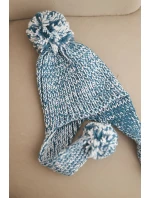 Dámská čepice ušanka Emma K343 tyrkysová