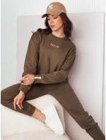 Dámská oversize mikina AWIOL hnědá FashionStreet BY1273