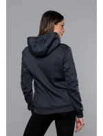 Tmavě modrá dámská tepláková mikina (W02-998) Tmavě modrá dámská tepláková mikina (W02-998)