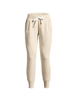 Dámské kalhoty Under Armour Rival Fleece krémové 1356416 783 XL Dámské kalhoty Under Armour Rival Fleece krémové 1356416 783 XL