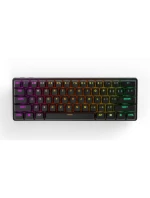 SteelSeries Apex Pro Mini herní klávesnice LED světlo RGB US Wireless OmniPoint nastavitelný mechanický spínač Bezdrátové připojení Bluetooth