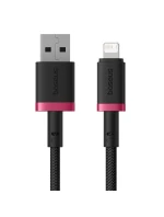 Kabel Baseus Dura 2,4A 1m (červený/černý)