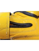 (W) TOP TEN FIGHT RTT-2 10 oz boxerské rukavice černá/žlutá