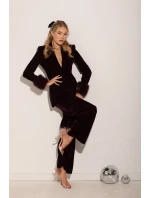 Lodičky na podpatku s peřím špinavě růžové Caelina