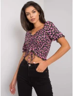 Halenka RO BZ 2516 9.34 černá a růžová Halenka RO BZ 2516 9.34 černá a růžová